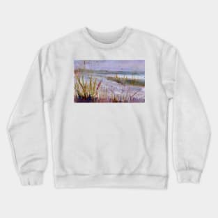 Shore Purple Beach for your summer home Crewneck Sweatshirt